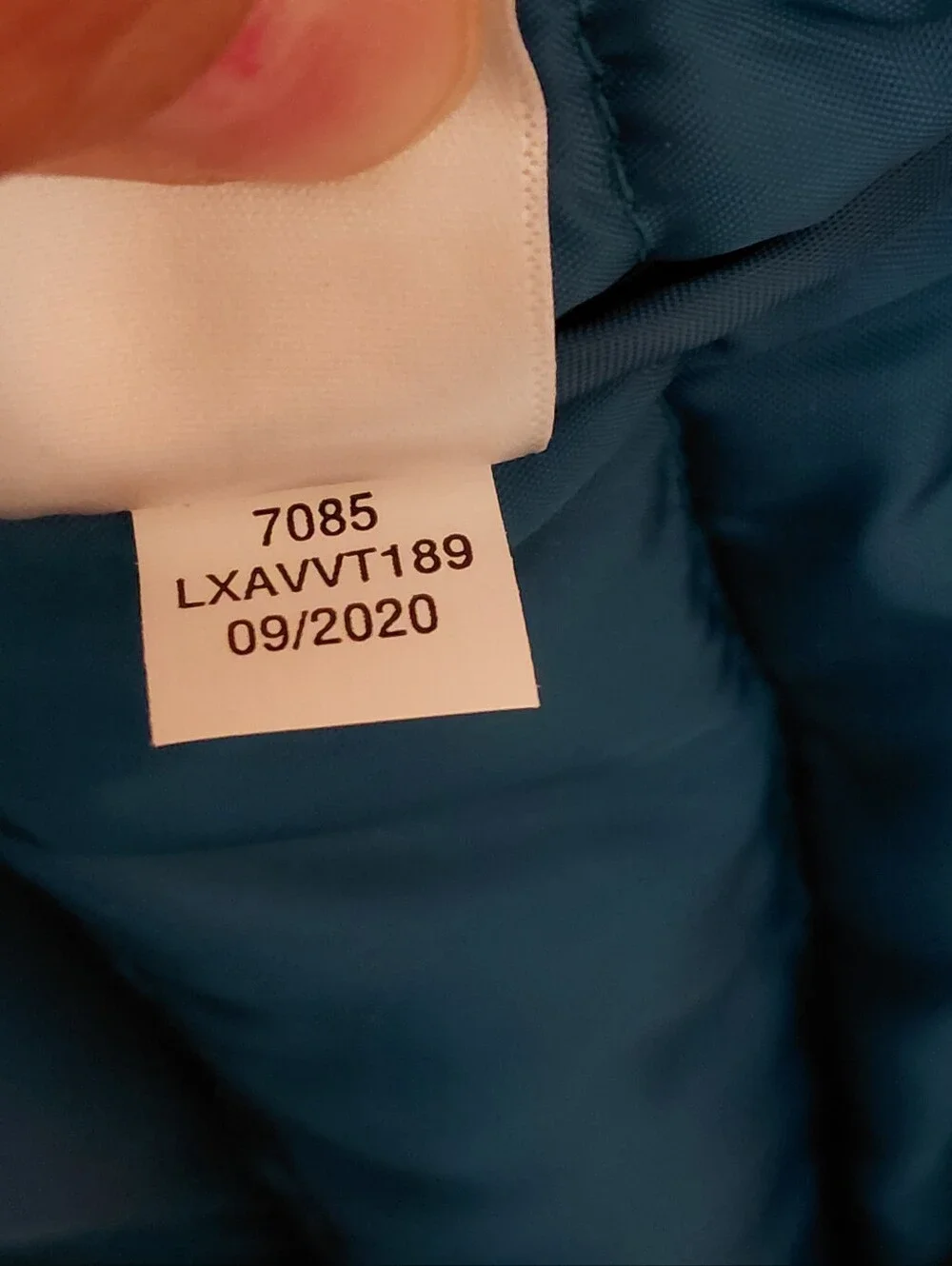 Aeropostale Remixed Down Vest Mens Medium Teal Blue Full Zip Lightweight